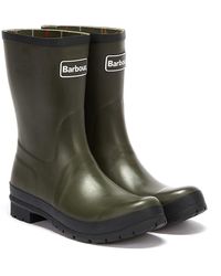 womens black barbour boots