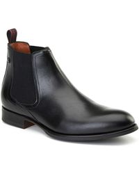 Base London - Whittle Stiefel Aus Leder - Lyst