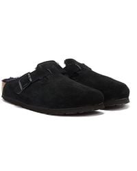 Birkenstock - Boston Shearling Slippers - Lyst