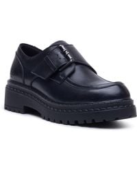 Hush Puppies - Orla Monk Leather Loafers - Lyst