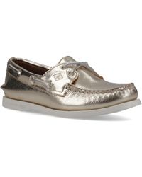 Sperry Top-Sider - Authentic 2 Eye Leather Boat Shoes - Lyst