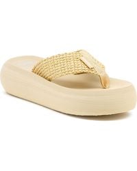 Rocket Dog - Sandy Raffia Textile Sandals - Lyst