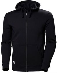 Helly Hansen - Manchester Zip Cotton Hooded Sweatshirt - Lyst