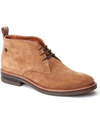 Base London - Knebworth Leather Ginger Boots - Lyst