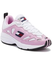 tommy hilfiger pink trainers