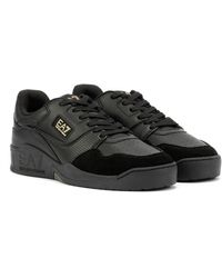 EA7 - Basket Low Perf Zapatillas Negras Para Hombre - Lyst