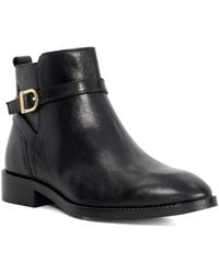 Dune - Pemma Leather Boots - Lyst
