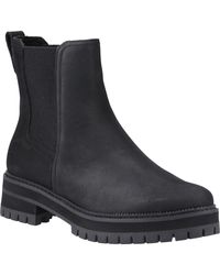 TOMS - Bennet Leather Boots - Lyst