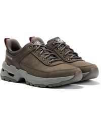 Caterpillar - Surge Hiker Lo Waxy Nubuck Dark Gull Lace-Up Shoes - Lyst