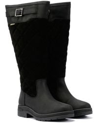 Barbour - Oak Tall stiefel Aus Wildleder - Lyst