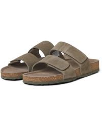 Jack & Jones - Malta Suede Martini Sandals - Lyst