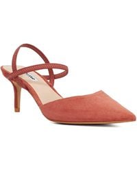 Dune - Dune Classical Damen Korallenschuhe Aus Leder - Lyst