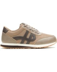Hush Puppies - Seventy8 Leather Fossil Trainers - Lyst