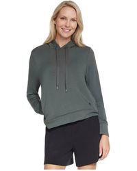 Skechers - Cozy Luxe Hoodie Hooded Sweatshirt - Lyst