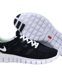 nike free run 2 mens all black