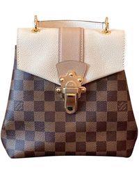 Louis Vuitton Clapton Leather Backpack - Brown