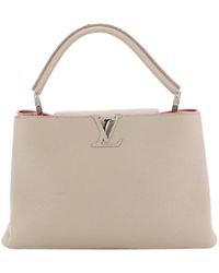 Louis Vuitton Capucines Handbag Mm Leather Satchel - Multicolour