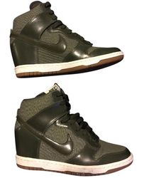 olive green sneakers womens nike