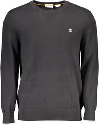 Timberland - Elegant Long-Sleeved Cotton Sweater - Lyst