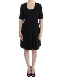 CO|TE - Co|Te Elegant Black Short Sleeve Venus Dress - Lyst