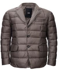 Add - Quilted Classic Dove Grey Jacket - Lyst
