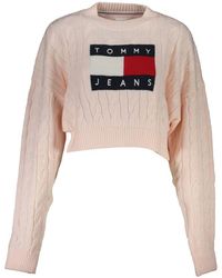 Tommy Hilfiger - Chic Contrasting Crew Neck Sweater - Lyst