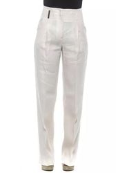 Peserico - White Flax Jeans & Pant - Lyst