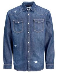 Jack & Jones Casual shirts and button-up shirts for Men | Online Sale up to  73% off | Lyst