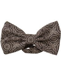 Dolce & Gabbana - Elegant Silk & Bow Tie - Lyst