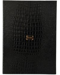 Dolce & Gabbana - Leather Let Decor Case Catalogue Folding Book - Lyst
