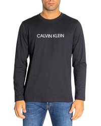 specificatie Toneelschrijver Boekwinkel Calvin Klein Long-sleeve t-shirts for Men | Online Sale up to 66% off | Lyst