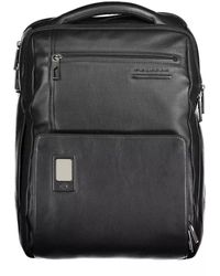 Piquadro - Leather Backpack - Lyst