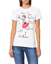 Love Moschino Short Sleeve T-Shirt_Lightning Rock Logo Femme