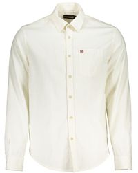 Napapijri - Cotton Shirt - Lyst