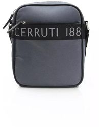 Cerruti 1881 - Chic Nylon-Leather Messenger Handbag - Lyst
