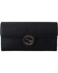 Gucci - Icon Leather Wallet One Size - Lyst