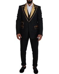 Dolce & Gabbana - Elegant Silk Blend 3-Piece Suit - Lyst