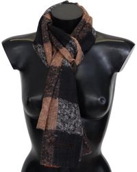 Womens Mens Accessories Mens Scarves and mufflers Missoni Color Check Wool Unisex Neck Wrap Scarf Save 36% 