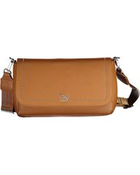 Byblos - Elegant Polyurethane Handbag With Logo - Lyst