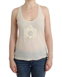 Ermanno Scervino - Sophisticated Cotton Tank Top - Lyst