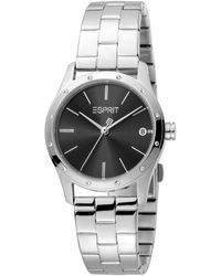 Esprit Silver Watches in Metallic | Lyst