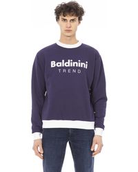 Baldinini - Logo Long Sleeve Fleece Hoodie - Lyst