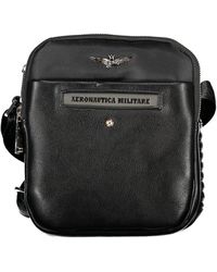 Aeronautica Militare - Sleek Dual-Compartment Shoulder Bag - Lyst