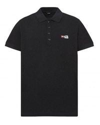 DIESEL - Cotton Polo Shirt - Lyst