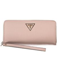 Guess - Chic Four-Compartment Wallet With Zip Closure - Lyst