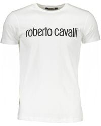 Roberto Cavalli Cotton T-shirt - Black