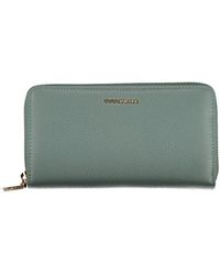 Coccinelle - Chic Green Leather Wallet With Ample Storage - Lyst