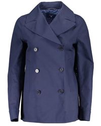GANT - Cotton Jackets & Coat - Lyst