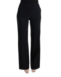 Ermanno Scervino - Viscose Flare Bootcut Pants - Lyst