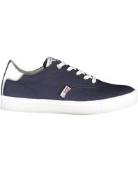 Napapijri - Blue Polyester Sneaker - Lyst